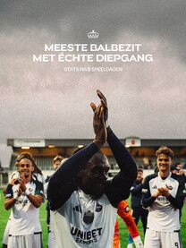 De bal hebben én er iets mee doen: 35,3 intredes in de zestien per match, nummer 1 van de Challenger Pro League. 💪