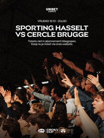 Op vrijdag 16/10 spelen we de 1/16e finales van de Croky Cup tegen Cercle Brugge, in ons eigen Stedelijk Sportstadion. 🏟️

🚨Let op: abonnementen geven geen toegang tot deze wedstrijd, tickets koop je via onze website. 

Kom je VIP-dineren? Dan krijg je bovenop het 3-gangendiner én wedstrijdticket voor de zittribune ook nog eens een gratis fles wijn cadeau voor je tafel! 🍷

Tot dan! 🇸🇱