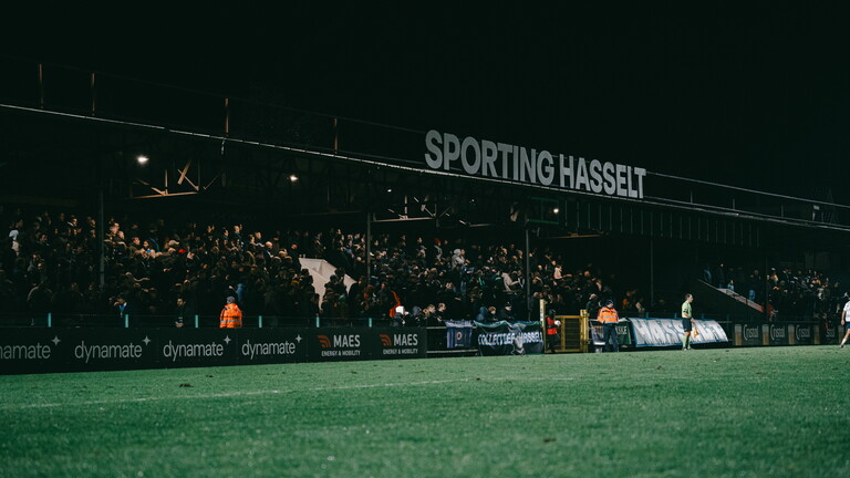Staantribune Sporting Hasselt